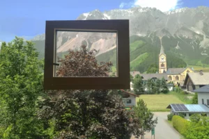 Hotel Matschner - Ausblick von der Koje auf den Dachstein